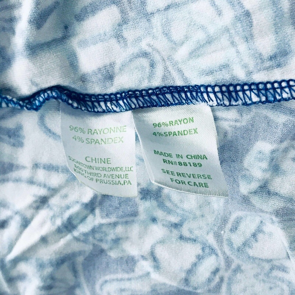 Lilly Pulitzer Small Dress Ophelia Get Trunky Blue Watercolor Elephant AZ28 - Picture 4 of 6